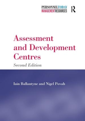 Book cover for Assessment and Development Centres