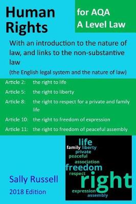 Book cover for Human Rights for AQA A Level Law