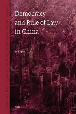 Cover of Democracy and the Rule of Law in China