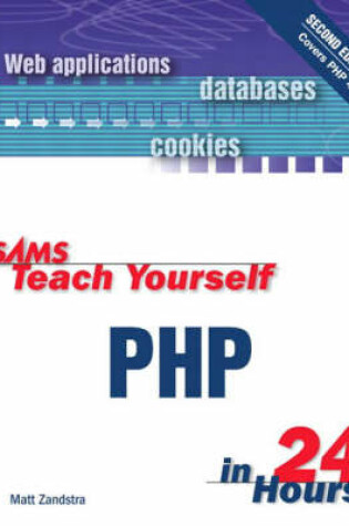 Cover of Sams Teach Yourself PHP in 24 Hours
