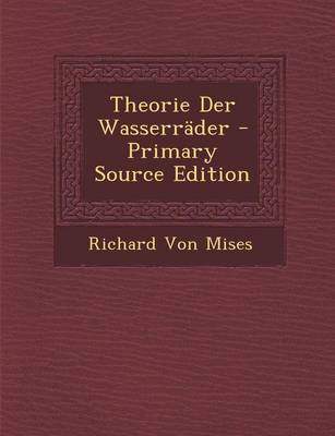 Book cover for Theorie Der Wasserrader