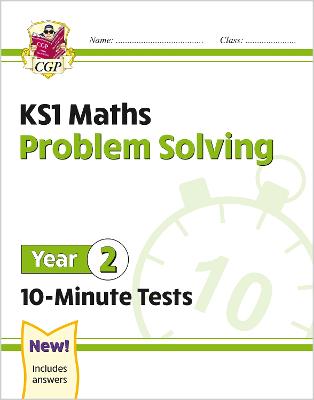 Book cover for KS1 Year 2 Maths 10-Minute Tests: Problem Solving