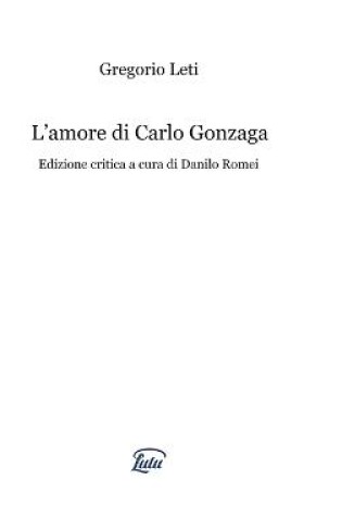 Cover of L'amore di Carlo Gonzaga