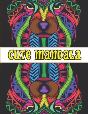 Book cover for cute mandala