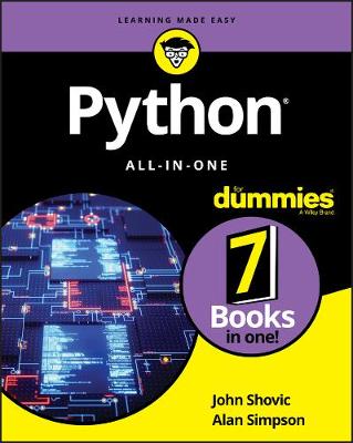 Book cover for Python All–in–One For Dummies