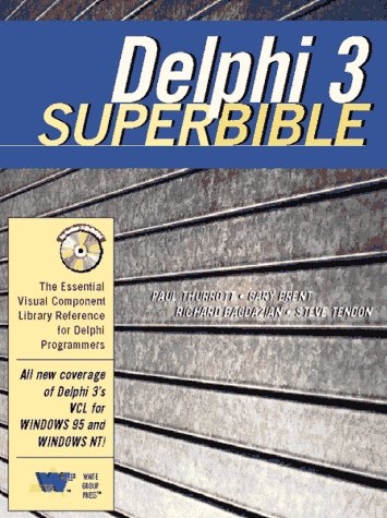 Book cover for Delphi 3 Superbible