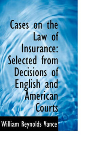 Cover of Cases on the Law of Insurance