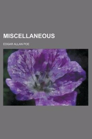 Cover of Miscellaneous