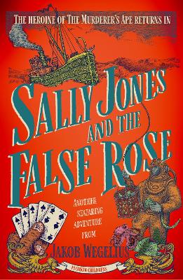 Book cover for Sally Jones and the False Rose