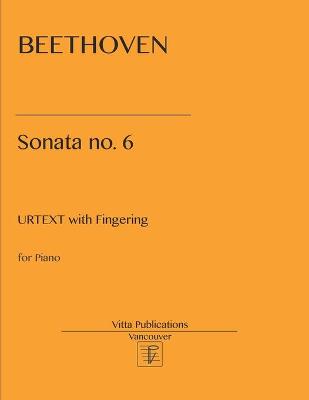 Book cover for Beethoven Sonata no. 6