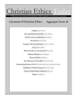 Book cover for Christian Ethics Today, Issue 14
