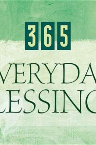 Cover of 365 Everyday Blessings