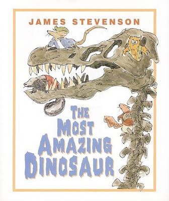 Book cover for The Most Amazing Dinosaur