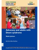 Book cover for Advocacy for Adults with Down Syndrome