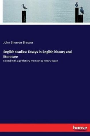 Cover of English studies