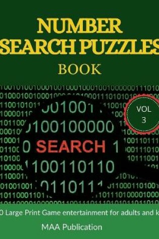 Cover of Number Search Puzzle Book