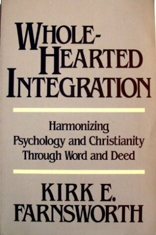 Cover of Wholehearted Integration