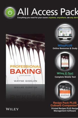 Cover of All Access Pack for Professional Baking 6th Edition Set