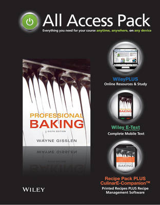Book cover for All Access Pack for Professional Baking 6th Edition Set