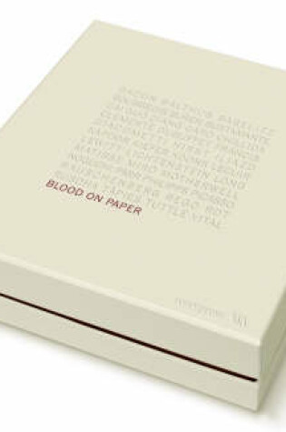 Cover of Blood on Paper