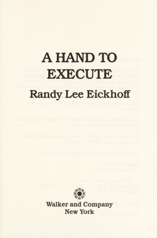 Cover of A Hand to Execute