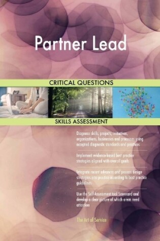 Cover of Partner Lead Critical Questions Skills Assessment