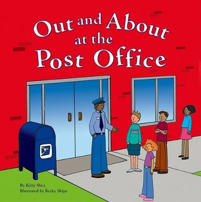 Book cover for Out and about at the Post Office