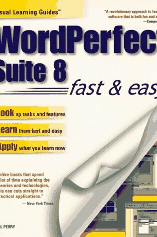 Cover of Corel Wordperfect Suite 8 Visual Learning Guide