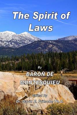 Book cover for The Spirit of Laws Volume 2