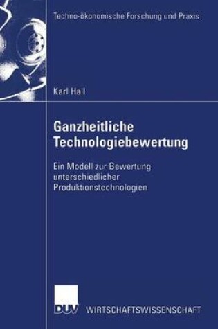 Cover of Ganzheitliche Technologiebewertung