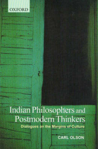 Cover of Indian Philosophers and Postmodern Thinkers