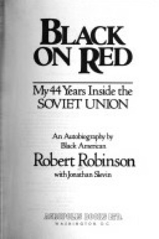 Cover of Black on Red