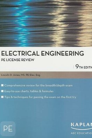 Cover of Electrical Engineering PE License Review