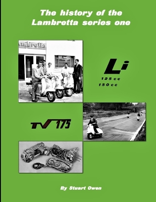 Book cover for The History of the Lambretta Series One