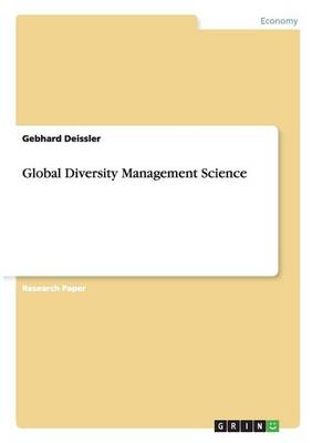 Book cover for Global Diversity Management Science