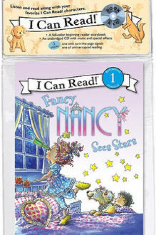 Cover of Fancy Nancy Sees Stars Book and CD