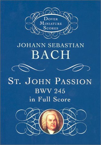 Book cover for St. John Passion Bwv 245