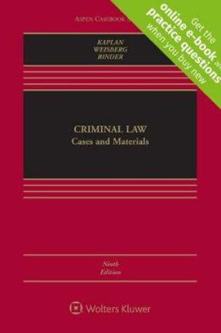 Cover of Criminal Law