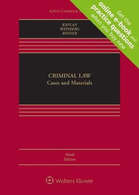 Book cover for Criminal Law