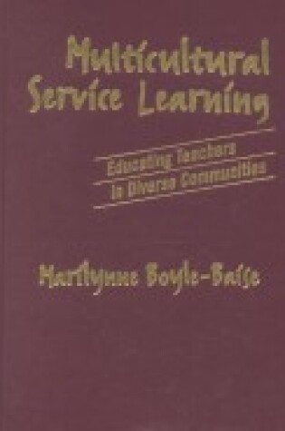 Cover of Multicultural Service Learning