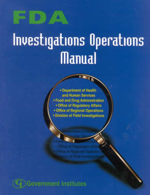 Book cover for FDA Investigations Operations Manual