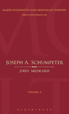 Cover of Joseph A. Schumpeter