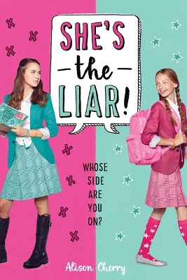 Book cover for She's the Liar
