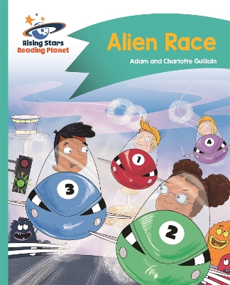 Book cover for Reading Planet - Alien Race - Turquoise: Comet Street Kids