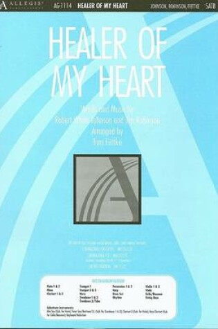 Cover of Healer of My Heart SATB