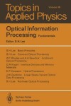 Book cover for Optical Information Processing