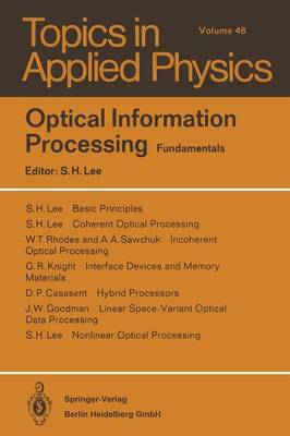 Cover of Optical Information Processing