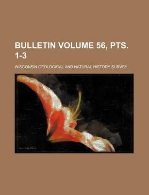 Book cover for Bulletin Volume 56, Pts. 1-3