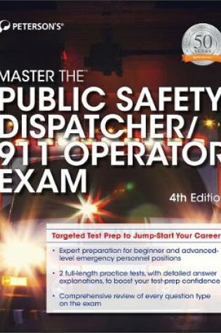 Cover of Master the Public Safety Dispatcher/911 Operator Exam