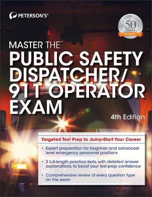 Book cover for Master the Public Safety Dispatcher/911 Operator Exam